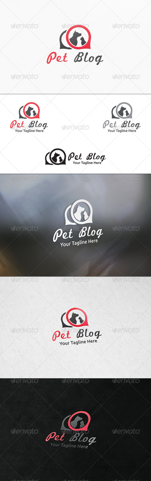 Pet Blog - Logo Template