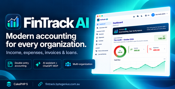 FinTrack AI - Income, Expense & Accounting Management System