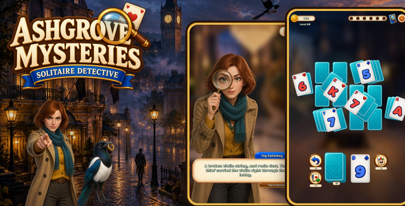 Ashgrove Mysteries: Solitaire Detective | HTML5 Game