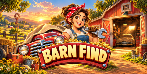 Barn Find | HTML5 Merge Restore Game
