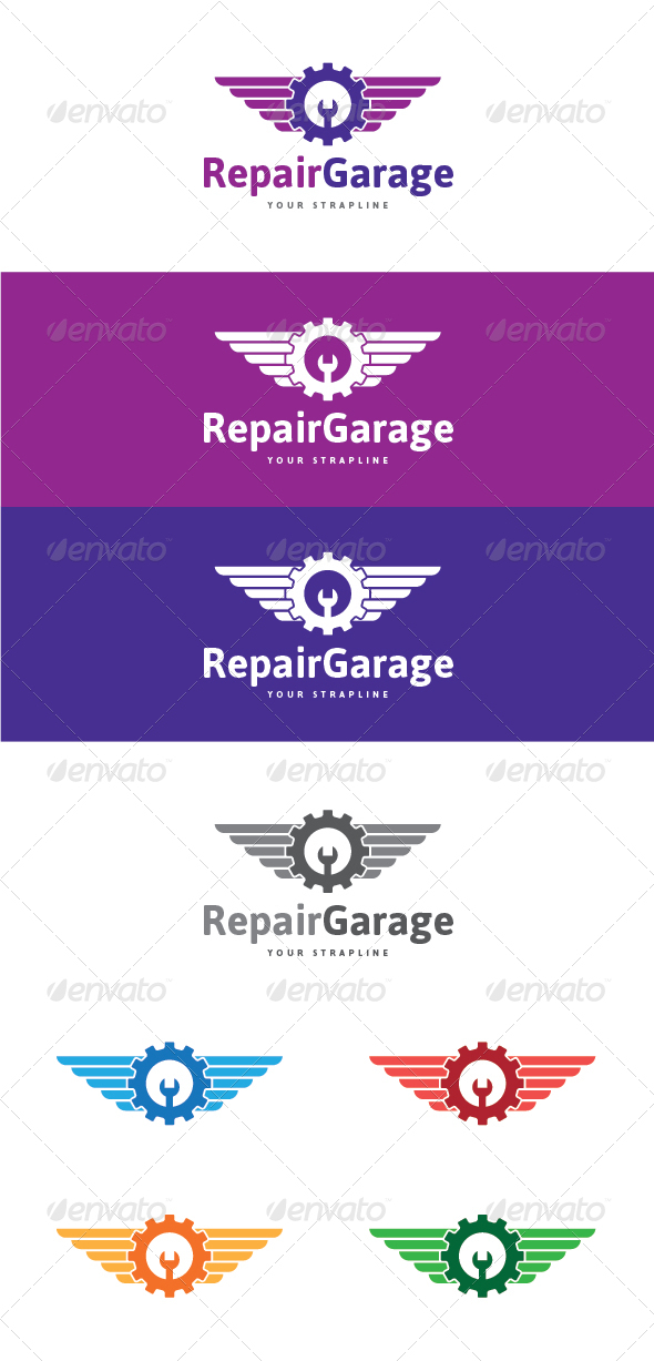 Repair Garage Logo