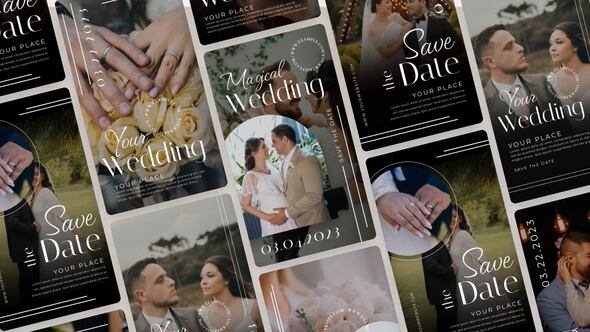 Wedding Invitation Instagram Reels Stories