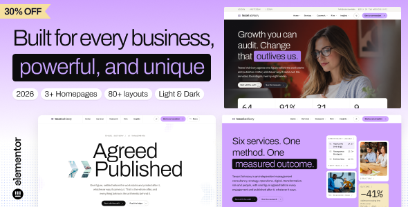 Ledger - Consulting, Business & Corporate WordPress Theme