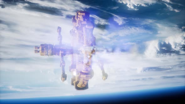 Highly Detailed Huge Spaceship alt