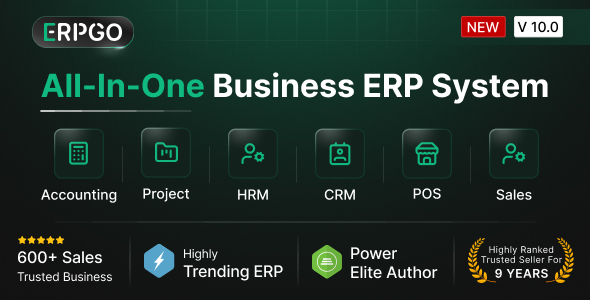 ERPGo – All-In-One Business ERP System