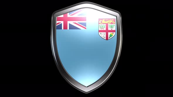 Fiji Emblem Transition with Alpha Channel - 4K Resolution