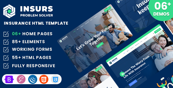 Insurs - Insurance HTML Template
