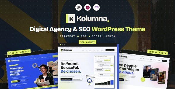 Kolumna – Digital Agency & SEO WordPress Theme