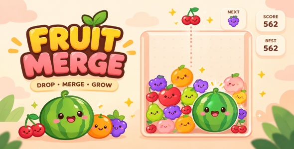 Fruit Merge | HTML5 Game