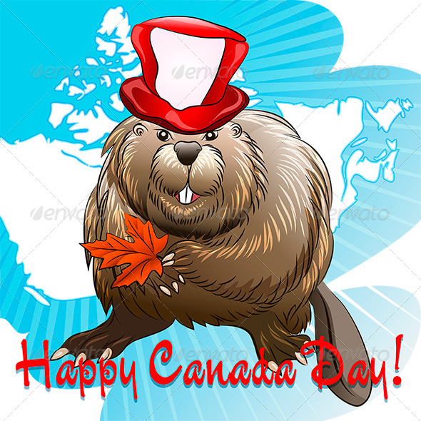 Canada Day with Beaver