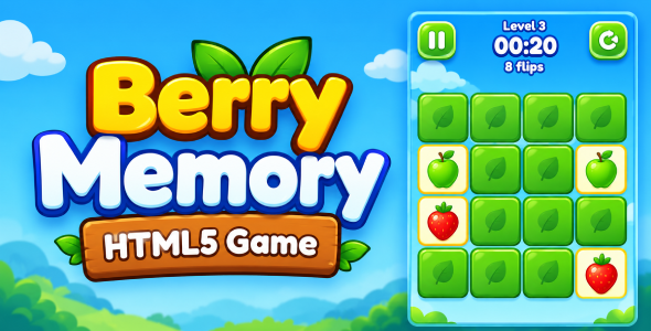 Berry Memory | HTML5 Memory Matching Puzzle Game