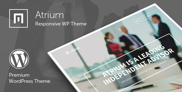 Atrium - motyw WordPress doradcy finansowego