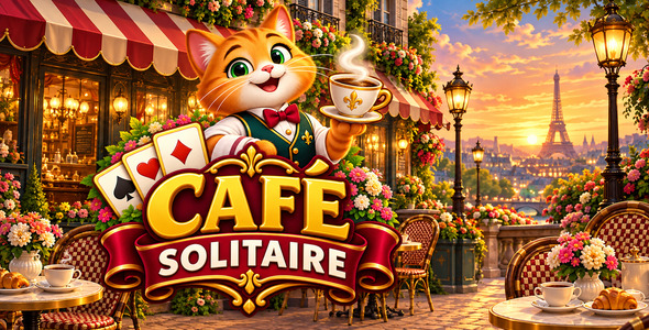 Café Solitaire | HTML5 TriPeaks Game