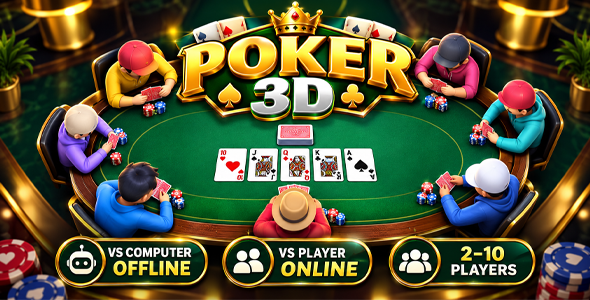 Poker 3D | HTML5 Game - Construct 3