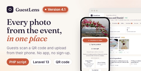 GuestLens | Event Photo and Video Sharing SaaS Platform