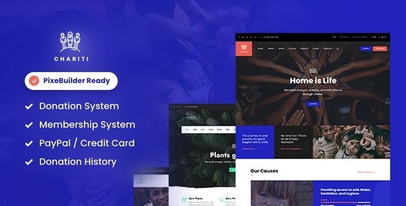 Chariti - Charity & Donation WordPress
