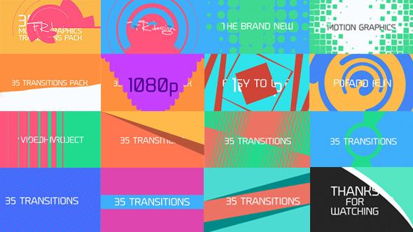 35 Cool Motion Graphics Transitions