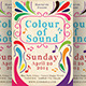 Colour of Sound Flyer Templates - GraphicRiver Item for Sale