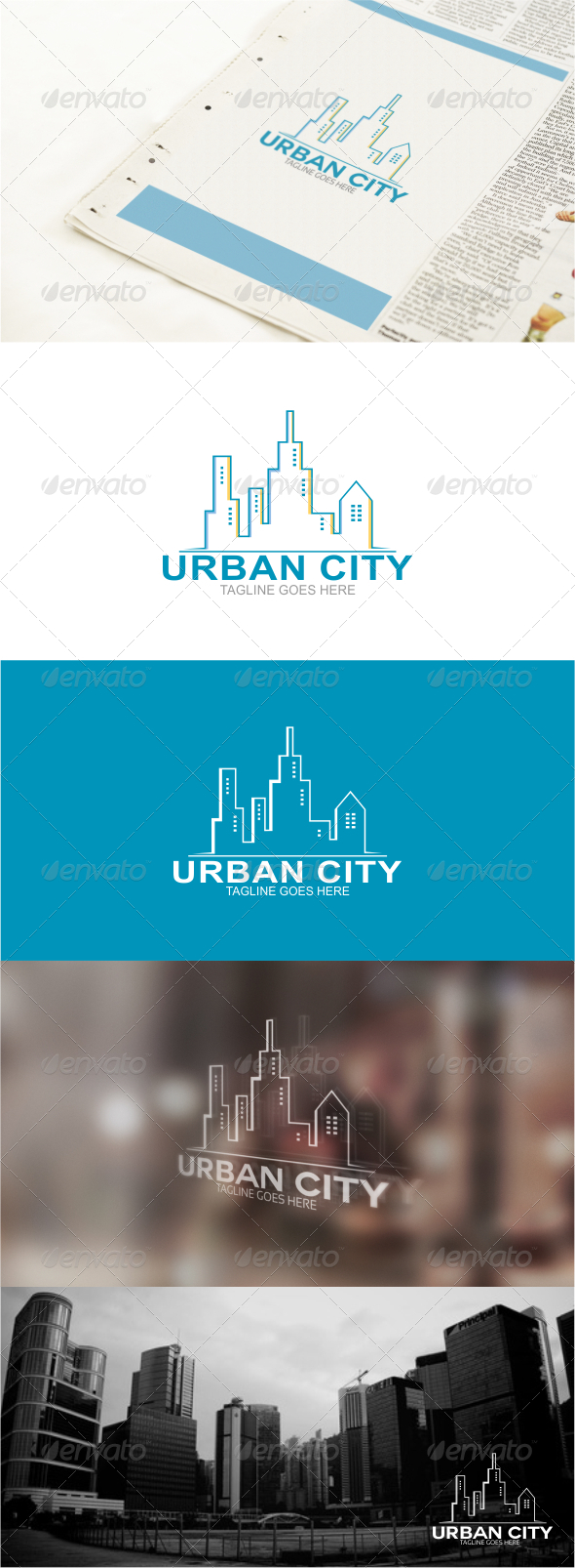 Urban City Logo Template