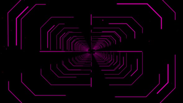 Tunnel Target Focus Line Vj Background