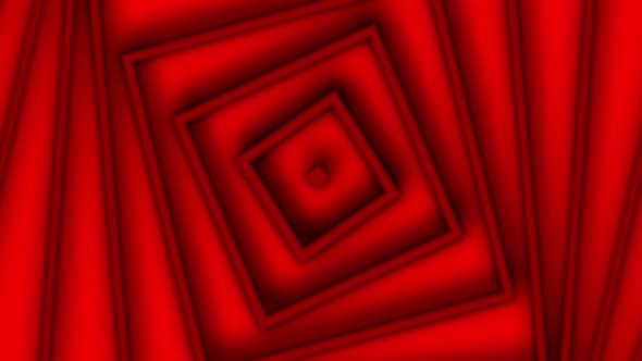 Abstract Red Color Geometric Square  Background  Seamless Loop Animation With 4k Full Animation