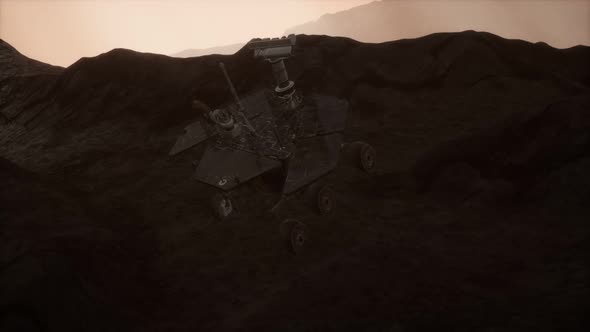 Opportunity Mars Exploring the Surface of Red Planet alt