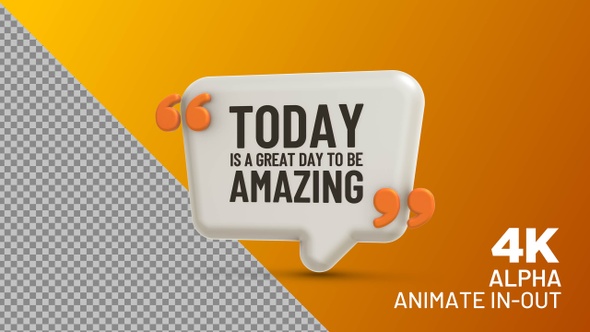 Inspirational Quote: Today is a great day to be amazing