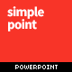 Simple Point Presentation Template - GraphicRiver Item for Sale