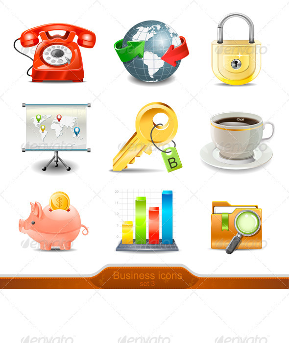 Business Icons Set 3