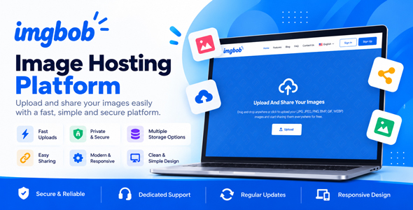 Imgbob - Upload And Share Images Platform