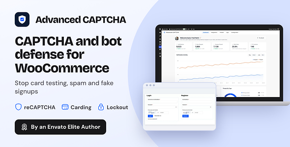 WooCommerce CAPTCHA - reCAPTCHA / Turnstile / hCaptcha for Checkout | Card Testing Protection