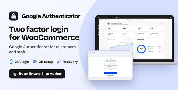 WooCommerce 2FA - Google Authenticator Two Factor Authentication | Secure Login & Checkout