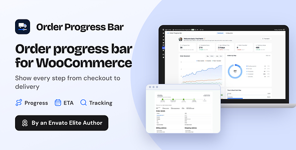 WooCommerce Order Tracking - Order Progress Bar & Tracking Page | Order Status & Delivery Date