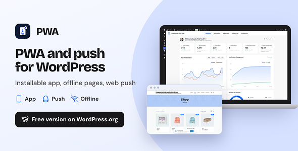 Progressive Web App (PWA) for WordPress & WooCommerce | Push Notifications & Mobile App
