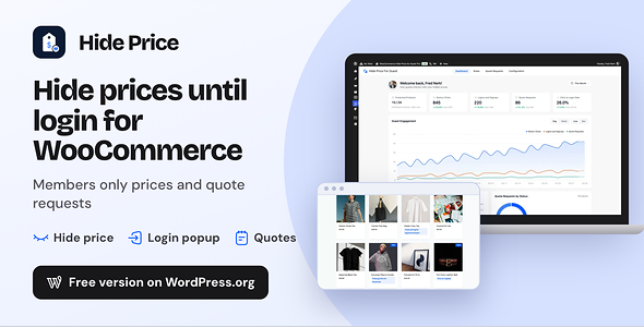 WooCommerce Hide Price - Hide Price Until Login | Hide Add to Cart & Request a Quote for B2B