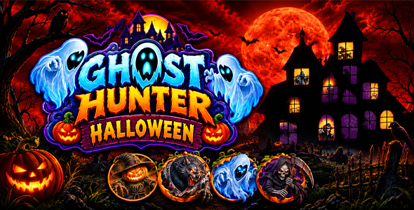 Ghost Hunter Halloween | HTML5 Game - Construct 3