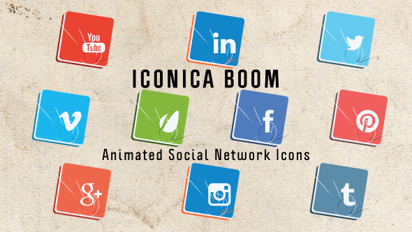 Iconica Boom Animated Icons