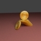 3D Bitcoin stacked - 3DOcean Item for Sale