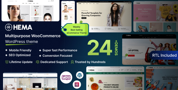 Hema – Multipurpose WooCommerce WordPress Theme