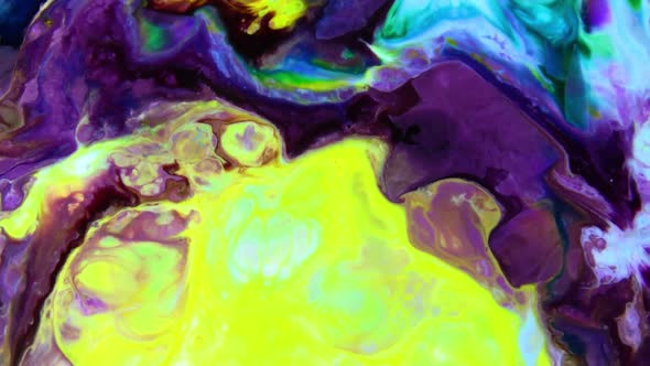 Color Surface Moving Liquid Paint Arty Texture