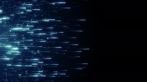 Blue Particles Background alt