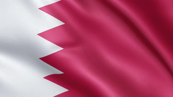 Flag of Bahrain | UHD | 60fps