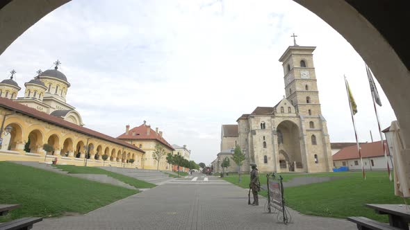 Churches in the citadel of Alba Iulia