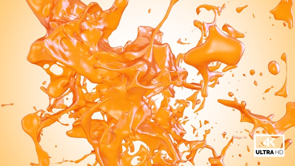 Fresh Orange Juice Jet Stream Splash V2 alt