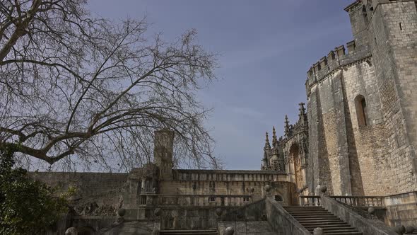 Monastery Convent of Christ in Tomar Portugal