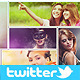 Twitter Photo Collage Header V2 - GraphicRiver Item for Sale