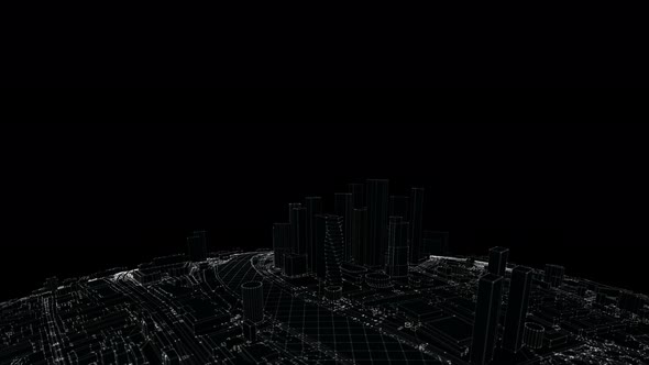 Digital City Hologram