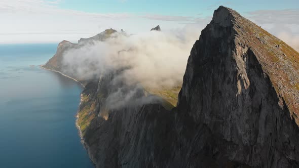 Norway Aerial Drone High View