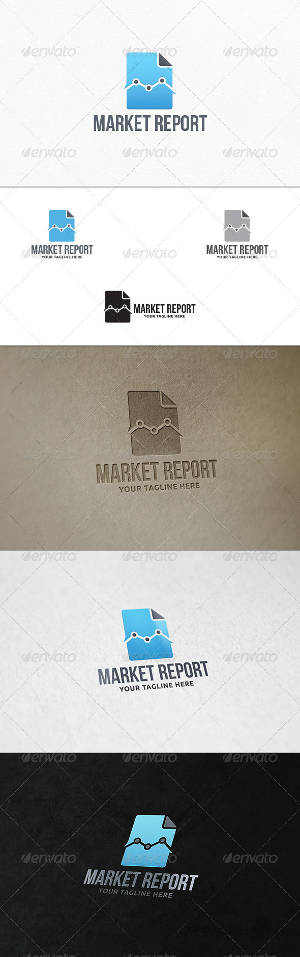 Market Report - Logo Template