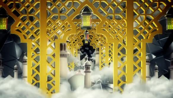 Golden Islamic Gate alt